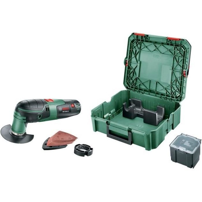 Découpeur oscillant - BOSCH - PMF 2000 CE - 220 W - Electrique - Vert