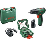 Perceuse visseuse - Bosch - EasyDrill 1200 - 2 batteries - Chargeur inclus - Mallette avec embouts