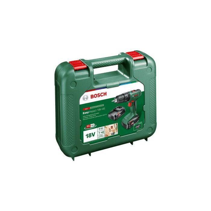 Perceuse Visseuse EasyImpact 18V-40 (2x 1,5Ah) + AL18V-20 in carrying case