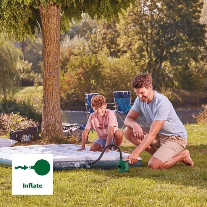 gonfleur sans fil BOSCH Easyinflate 18V-500  livré avec 3 buses a air, tuyau 50 cm, sac textile sans batterie ni chargeur 0603947200