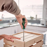 Bosch - Set de 6 tournevis Premium avec magnétiseur (6 tournevis en acier S2 extra dur  magnétiseur démagnétiseur)