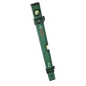 Bosch Niveau a bulle 60 cm (2 curseurs, fioles horizontale/verticales fluo, échelle métrique, rainure en V)