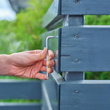 Bosch Set de 9 clés Torx (clés multitâches en acier S2  TX8-TX40  côté long  surface antirouille, barrette de rangement)