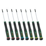 Bosch Set de tournevis 8 pcs ( pour bricolage/modélisme/artisanat  embouts précis et magnétiques  PH/TX/HEX/Plat)