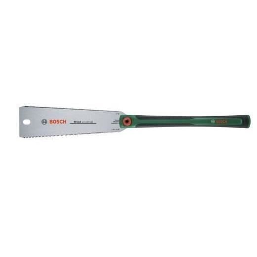 Bosch Scie japonaise Ryoba 250 mm (coupes précises/affleur  lame flex. acier SK5  dents doubles  poignée Softgrip)