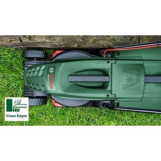 Bosch Tondeuse UniversalRotak 34V-26 (1 300 W, largeur de coupe : 34 cm, bac de ramassage 40 litres)