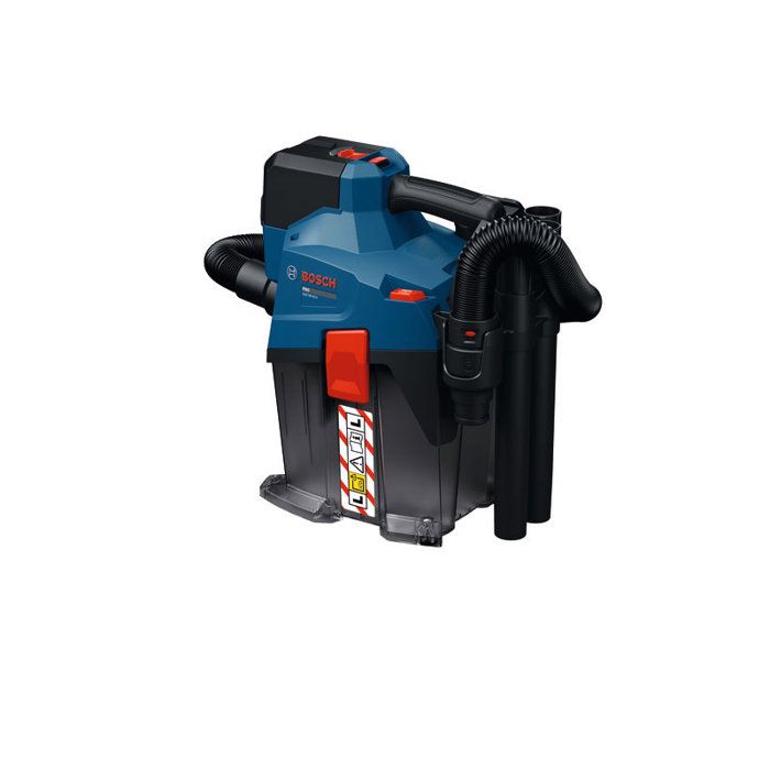 Aspirateur sans fil BOSCH PROFESSIONAL - GAS18V-6LS - 18 V - 4,5L - 3000 cm˛ - 36 l/s - Avec accessoires