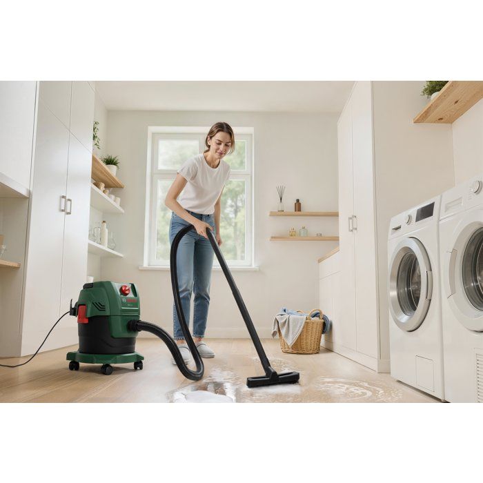 Aspirateur universel traineau BOSCH - PAS 15-200 - 1200W - 30 l/s - Réservoir 15L - 200 mbar