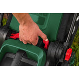 Tondeuse électrique sans fil + 2 batteries 4Ah + chargeur - Bosch - ROTAK18V2-38 - 06008B9M00 - 18V - 38cm de coupe