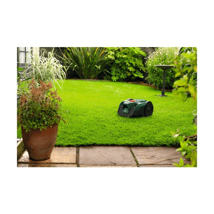 Robot tondeuse autonome - Bosch - VISIMOW18V-100 - 06008E1002 - batterie 4Ah + chargeur - 18V - 16cm de coupe