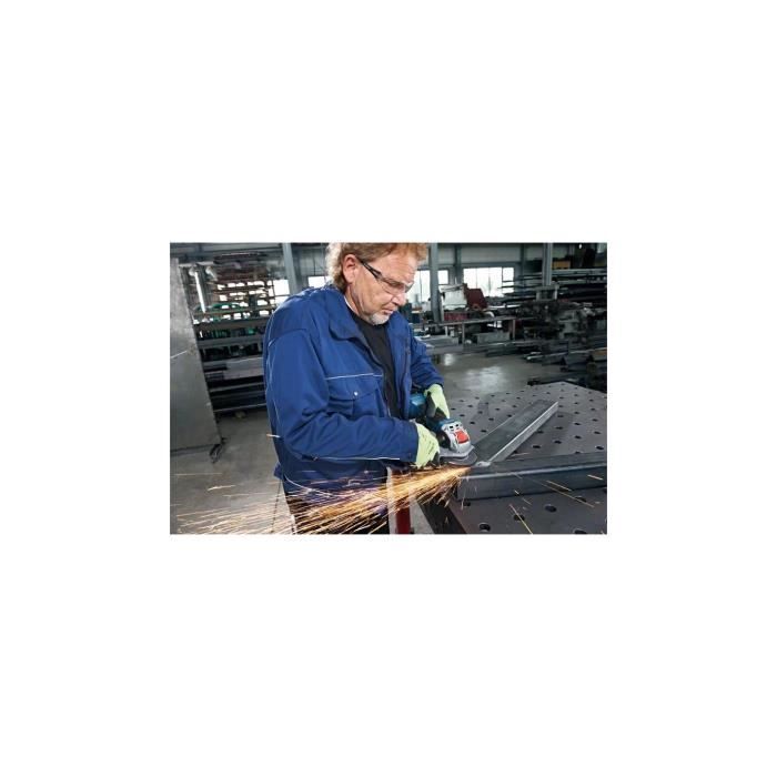 Meuleuse angulaire - BOSCH PROFESSIONAL - GWX 18V-10 - 1000 W - 125 mm - Sans batterie