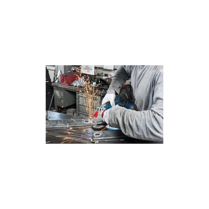 Meuleuse angulaire - BOSCH PROFESSIONAL - GWX 18V-10 - 1000 W - 125 mm - Sans batterie