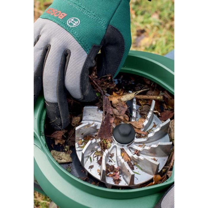 Aspirateur Souffleur Broyeur Bosch - UniversalGardenTidy 3000 - Electrique - 3000 W - 285 km/h - 50 L - Vert