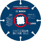 Disque a tronçonner - BOSCH EXPERT - 2608901193 - 125mm - Technologie Carbure - Multimatériaux