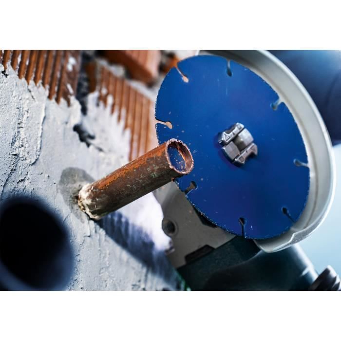 Disque a tronçonner - BOSCH EXPERT - 2608901193 - 125mm - Technologie Carbure - Multimatériaux