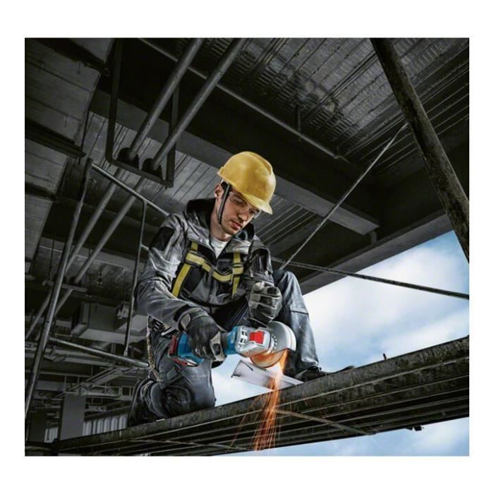 Meuleuse angulaire - BOSCH PROFESSIONAL - GWX 18V-7 - Sans batterie - 125 mm - Sans fil