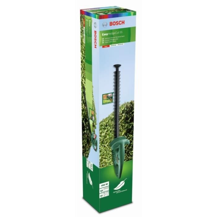 Taille-Haies électrique Bosch - EasyHedgeCut 55-16 (moteur 450 W, lames de 55 cm)