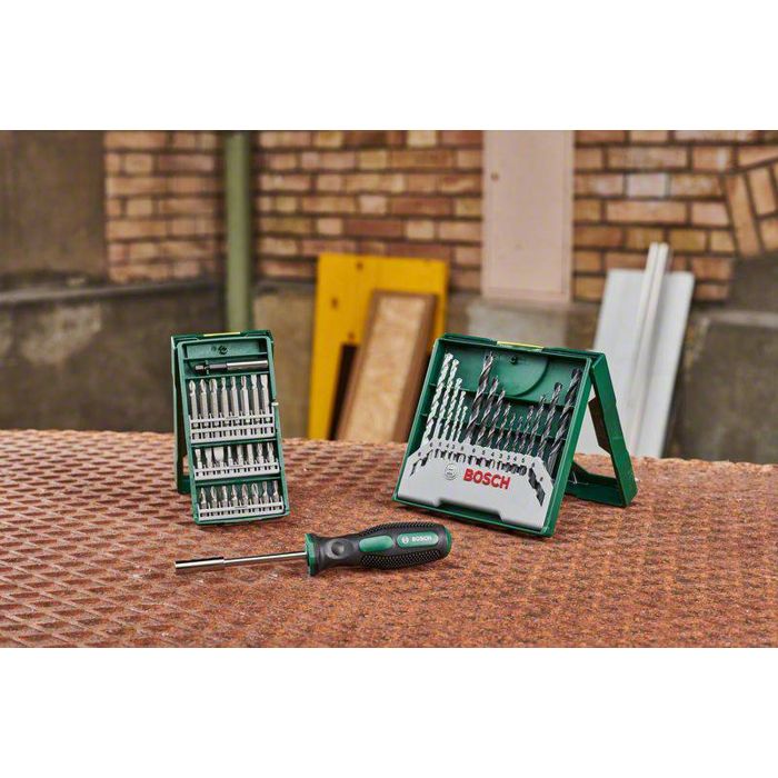Jeu de 41 embouts + tournevis porte-embout Mini X-Lin BOSCH - 2607017655