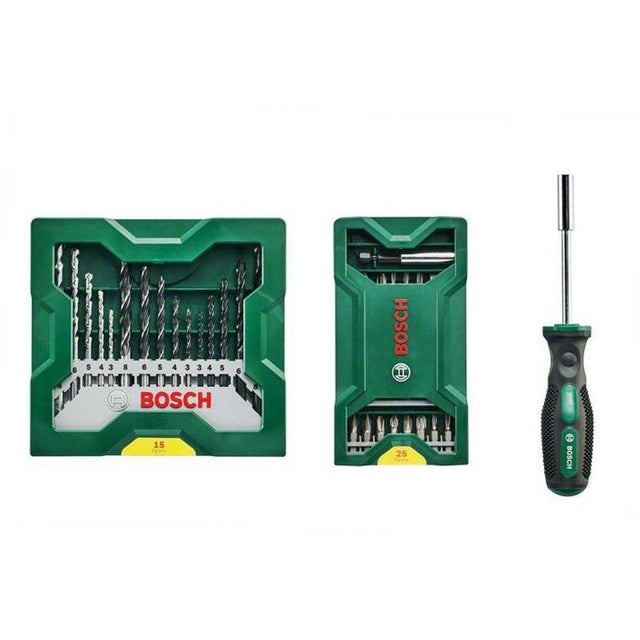 Jeu de 41 embouts + tournevis porte-embout Mini X-Lin BOSCH - 2607017655