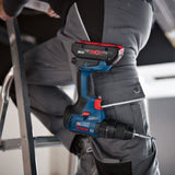 Kit 2 outils Bosch Professional Visseuse a chocs/boulonneuse GDX 18V-200 + Perceuse a percussion GSB 18V-55 + L-CASE - 06019J2208