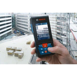 Télémetre laser Bosch Professional GLM 150-27 C (Bluetooth, portée: 0,08 – 150,00 m  câble micro USB, housse) - 0601072Z00