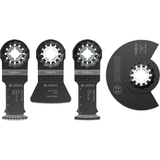 Coffret de 4 lames BOSCH PROFESSIONAL - Flooring and Fitting - Pour outils oscillants multifonctions