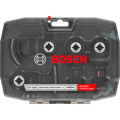 Coffret Électriciens et Plaquistes BOSCH PROFESSIONAL - 5 pcs - Lames oscillantes pour outils multifonctions