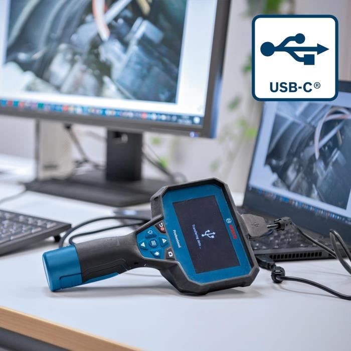 Caméra d'inspection Bosch Professional GIC 12V-4-23 C, a piles - 0601241500