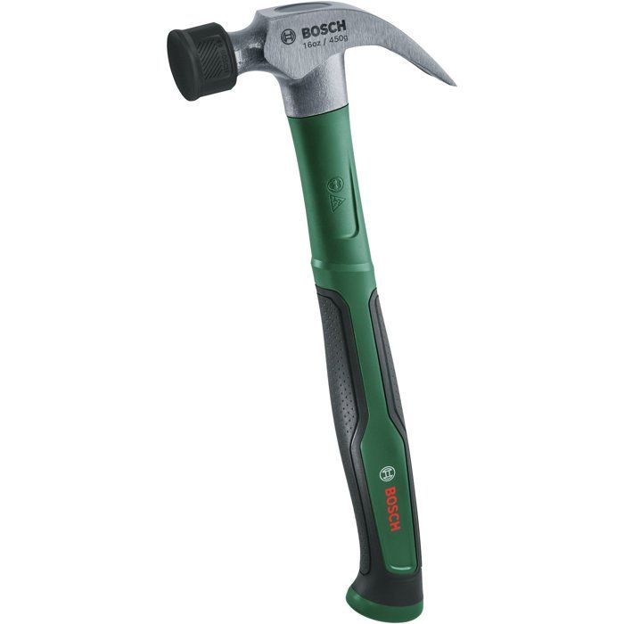 Marteau arrache-clous BOSCH - 450 g / 16 oz + pare-chocs souple
