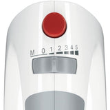 Batteur et mixeur plongeant - BOSCH - MFQ3540 - 450W - 5 vitesses - 2 fouets - 2 crochets pétrisseurs