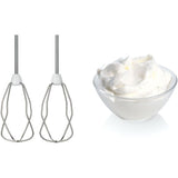 Batteur et mixeur plongeant - BOSCH - MFQ3540 - 450W - 5 vitesses - 2 fouets - 2 crochets pétrisseurs