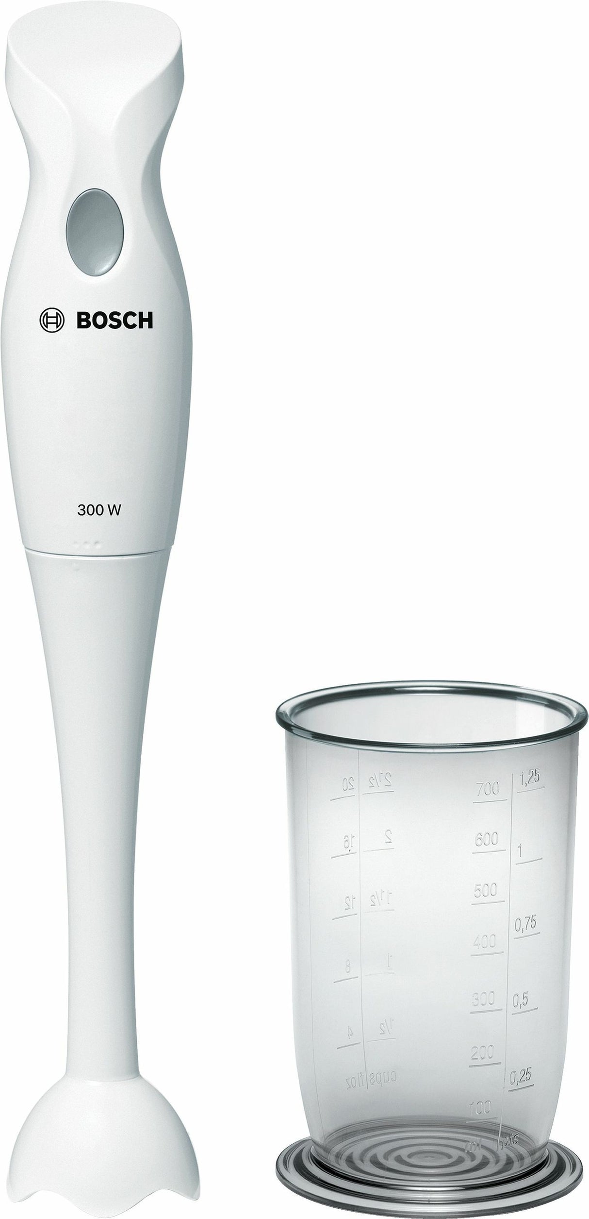 Mixeur plongeant - BOSCH MSM6B150 - Blanc - 300 W - Turbo