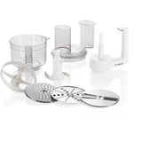 Multimixeur - BOSCH - Pour Kitchen machine MUM5 - Couteau universel, râpe et disque double tranchant - Blanc transparent