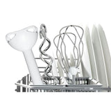 Batteur Bosch - MFQ36440 - 450 W - 5 vitesses - 2 fouets / 2 crochets pÈtrisseurs inox - Bol graduÈ avec couvercle - Blanc / Gris