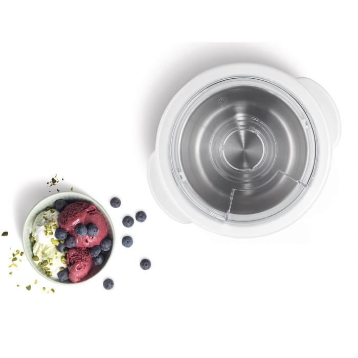 Accessoire sorbetiere - BOSCH - MUZ5EB2 - Réfrigérant double paroi - 550 g de glace max - Pour MUM5