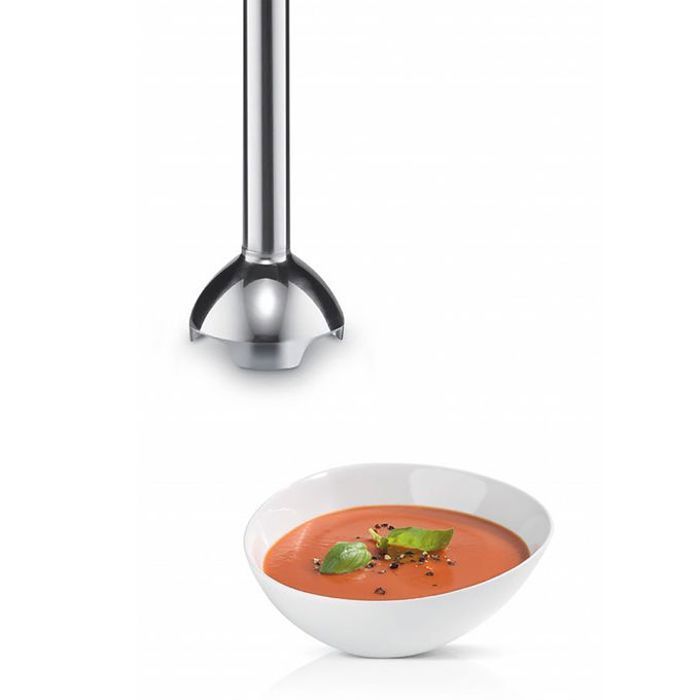 Mixeur plongeant CleverMixx MSM24100 - BOSCH - 400W - Pied détachable inox - 1 vitesse - Bol mixeur - Blanc