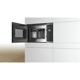 Micro-ondes encastrable - BOSCH Série 6 - BFL554MS0 - Noir / Inox - 59,4 x 38,8 x 38,3 cm