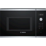 Micro-ondes encastrable - BOSCH Série 6 - BFL554MS0 - Noir / Inox - 59,4 x 38,8 x 38,3 cm
