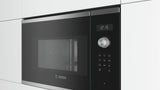 Micro-ondes encastrable - BOSCH Série 6 - BFL554MS0 - Noir / Inox - 59,4 x 38,8 x 38,3 cm