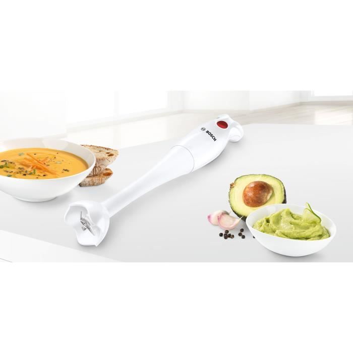 Mixeur plongeant YourCollection - BOSCH - MSMP1000 - 350 W - 1 vitesse - Blanc