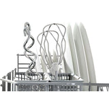 Batteur électrique - BOSCH - MFQ2600G ErgoMixx - 375 W - 4 vitesses + turbo - Blanc / Gris