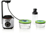 Blender sous vide 2-en-1 - BOSCH - VitaPower Série 8 MMBV625M - 1000 W - Inox / Noir
