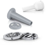 Hachoir a viande - BOSCH - MFW2510W - 2 grilles - Garnisseur de saucisses - Blanc