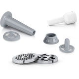 Hachoir a viande SmartPower - BOSCH - MFW2520W - 2 grilles de hachoir - Garnisseur de saucisses - Blanc