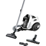 BOSCH BGS05A322 - Aspirateur Traineau sans Sac - Rayon d'action 9 m - CapacitÈ bac 1,5 L - 78 dB - 700 W - Blanc