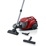 Aspirateur Traineau sans sac - BOSCH - BGC41Q69 - 600 W - ProSilence - 70 dB - Rouge