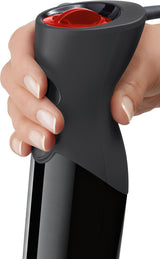 Mixeur plongeant - BOSCH - MS6CB6110 ErgoMixx - 1000 W - 12 vitesses + turbo - Bol mixeur - Noir