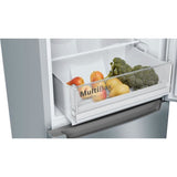 Réfrigérateur combiné - BOSCH - KGN33NLEB - Classe E - 282 L - 176 x 60 x 66 cm - Inox