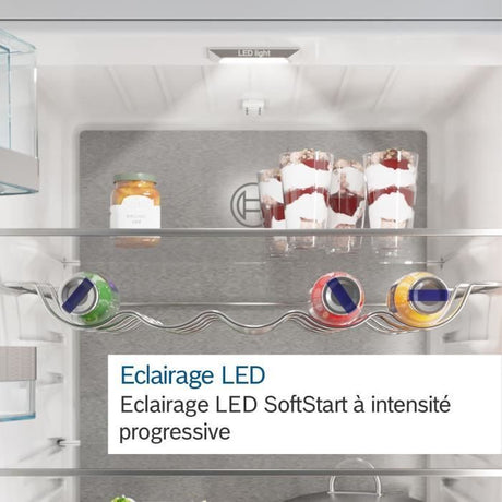 Réfrigérateur pose-libre - BOSCH KSV33VWEP SER4 - 1 porte - 324 L - Blanc - Froid ventilé - Classe énergie E