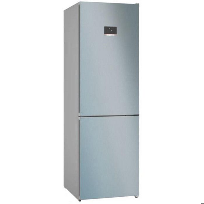 Réfrigérateur combiné - BOSCH - KGN367LDF - Classe D - 321 L - 186 x 60 x 66,50 cm - Inox